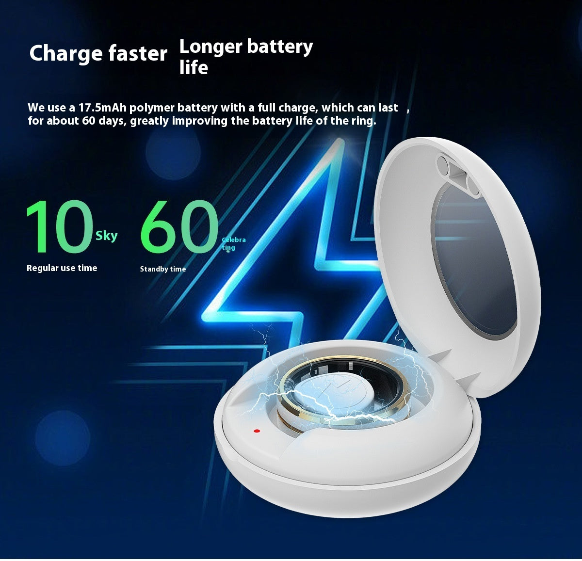 Multifunctional Smart Ring – Health Monitor, Sports & Sleep Tracking