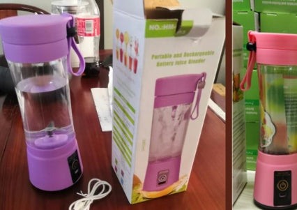 Portable Blender  Mini Kitchen Fruit Juice Mixer