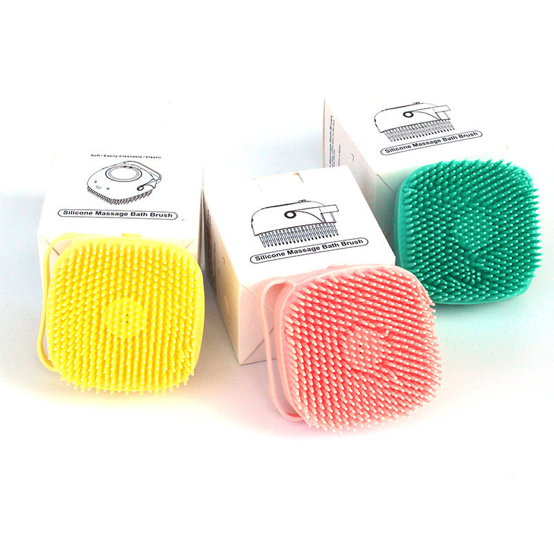 Silicone Pet Bath & Grooming Glove – Dog & Cat Massage Brush